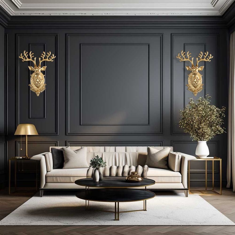 Bedroom feature wall